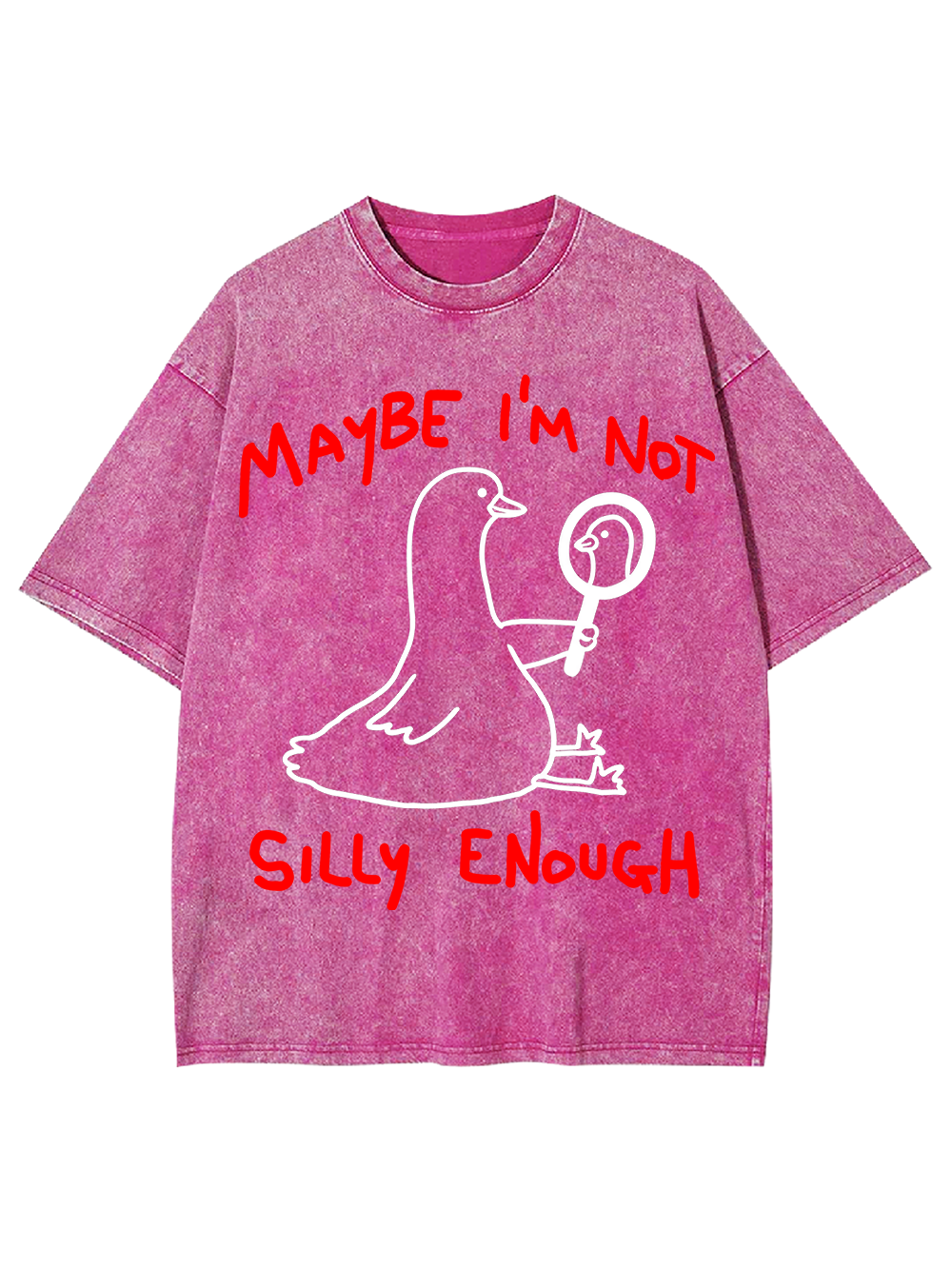 MAYBE I’M NOT SILLY ENOUGH AAA WASHED TSHIRT