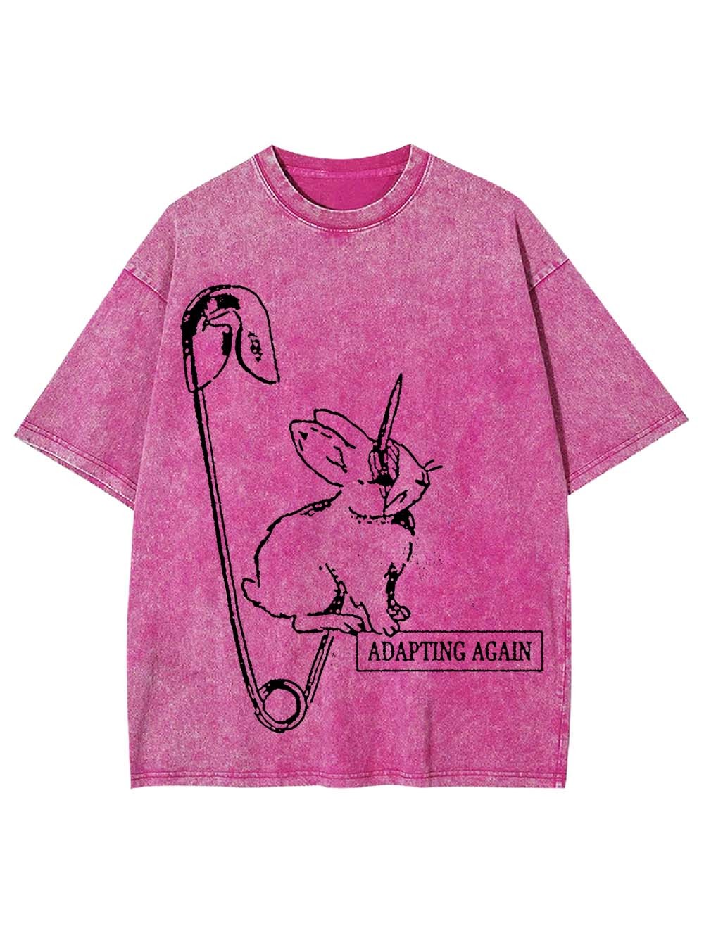 ADAPTING AGAIN WASHED TSHIRT