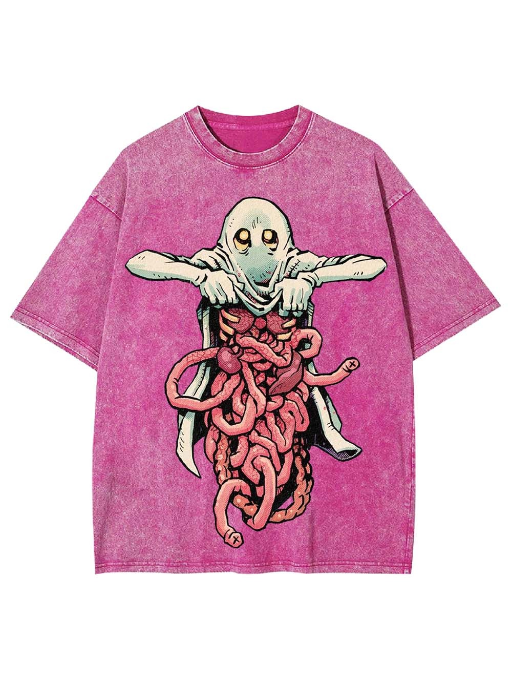 EXPOSED VISCERA WASHED TSHIRT
