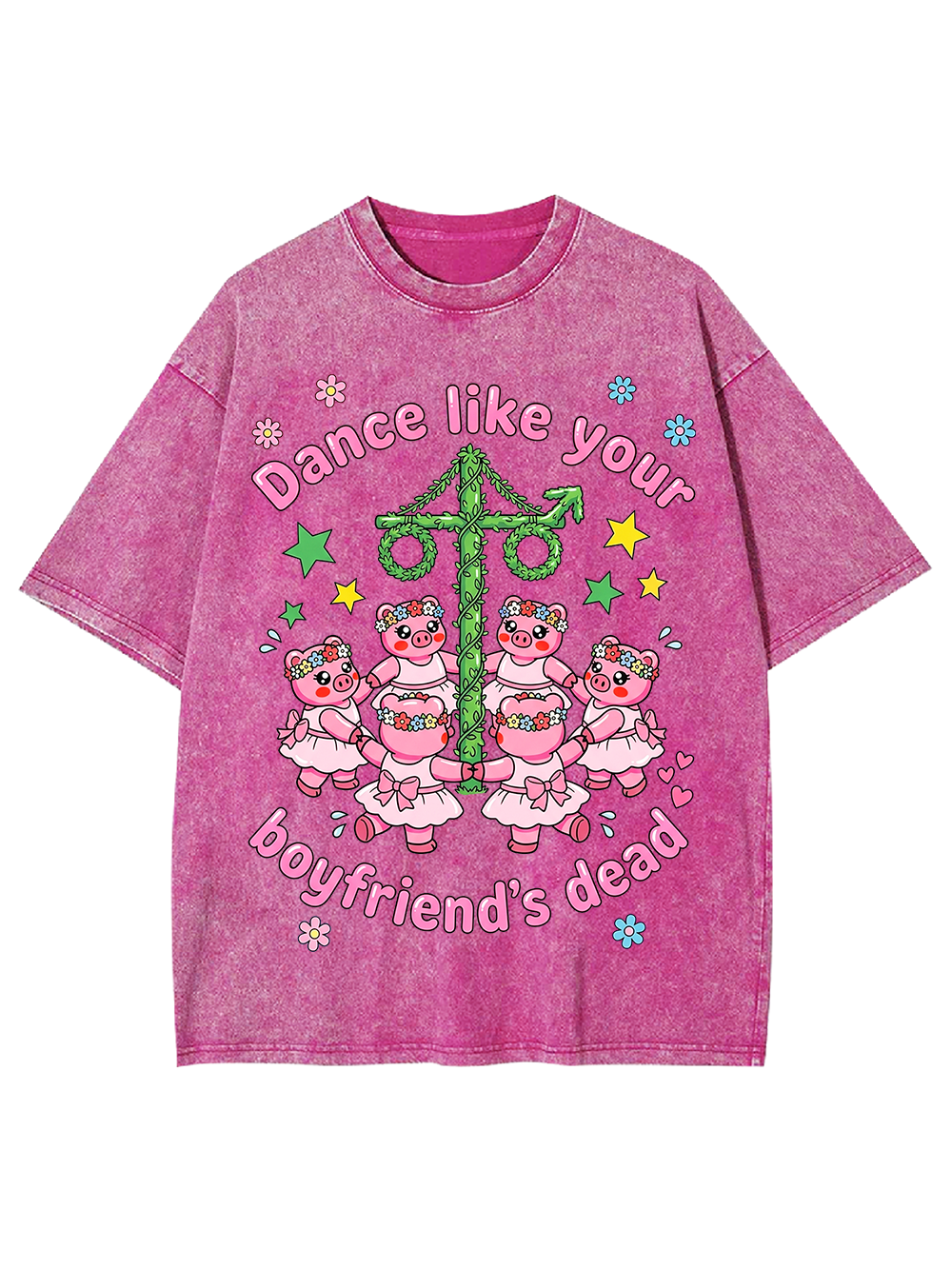 DANCE LIKE YOUR BOYFRIEND’S DEAD BEARS AAA WASHED TSHIRT