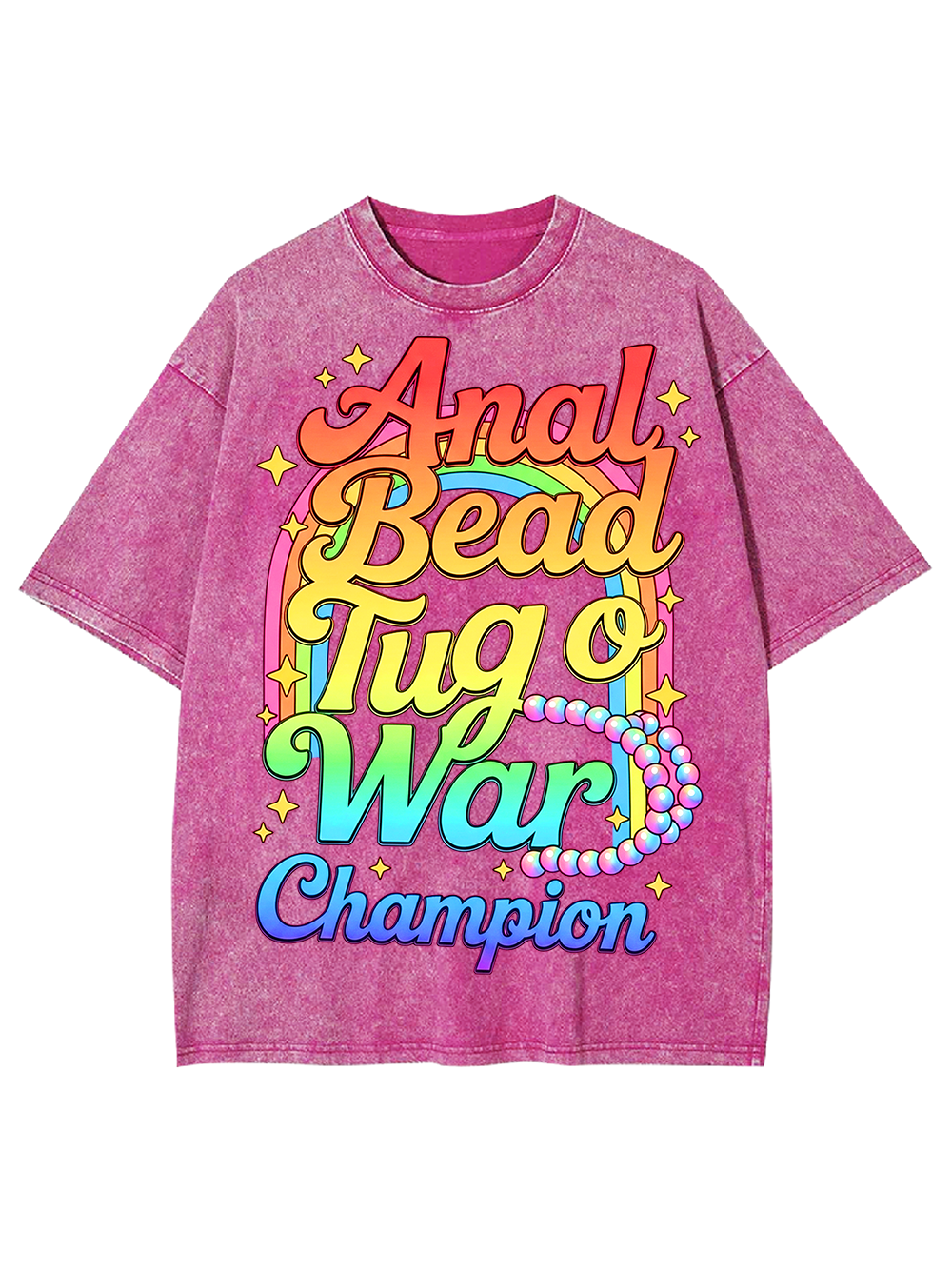 SATIRICAL TEXT AAA WASHED TSHIRT