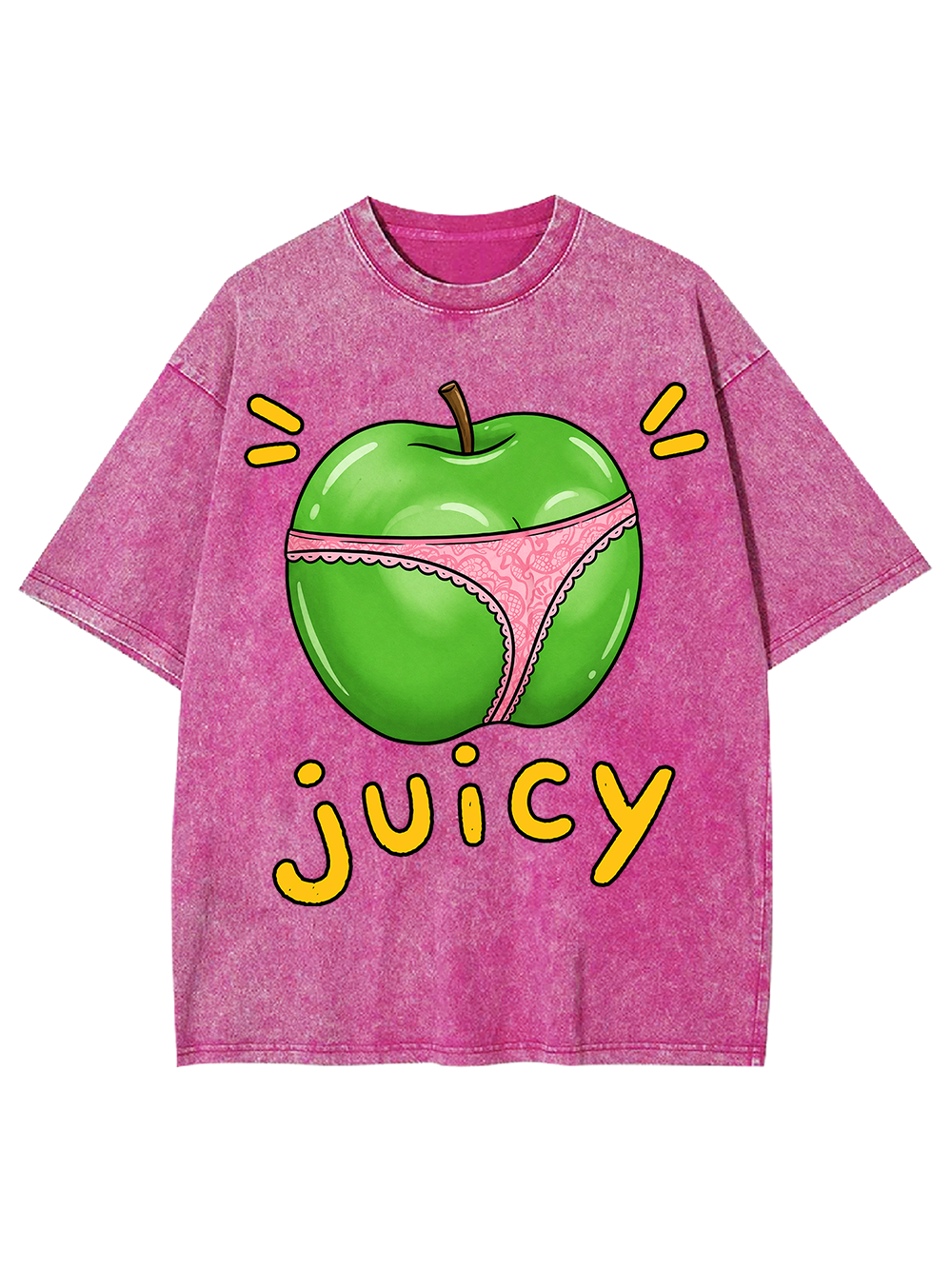 JUICY APPLE AAA WASHED TSHIRT