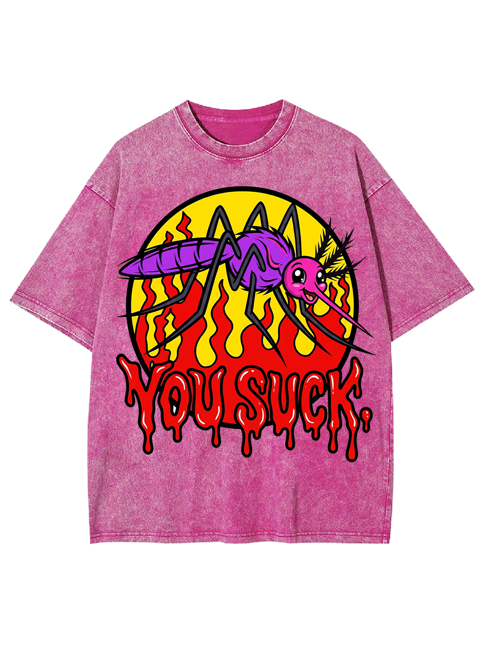 BLOODSUCKING MOSQUITO AAA WASHED TSHIRT