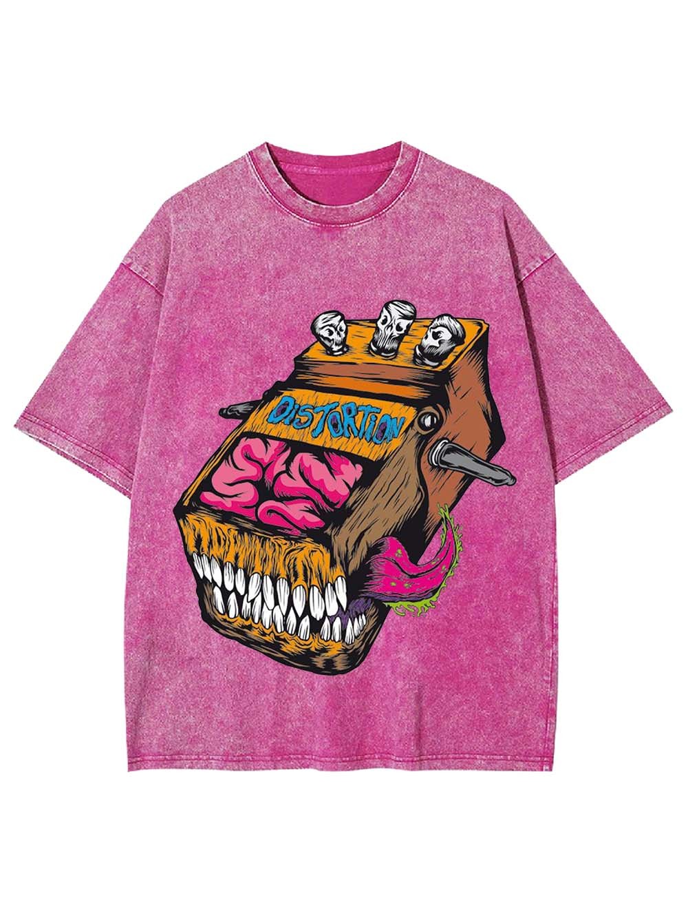 BRAIN DISTORTION DEVICE WASHED TSHIRT