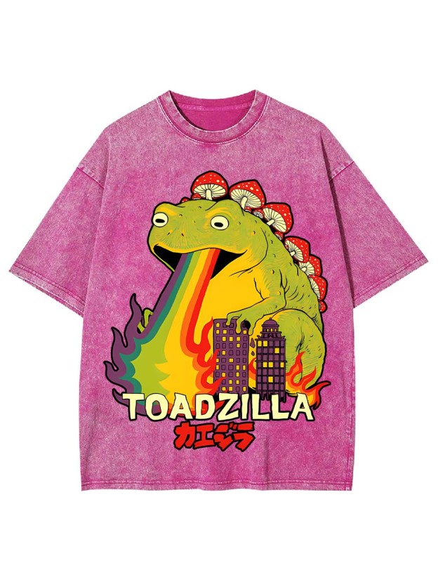 Toadzilla Washed Tshirt