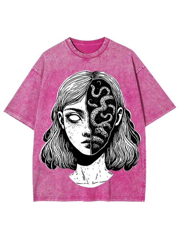 The Duality Within Washed Tshirt