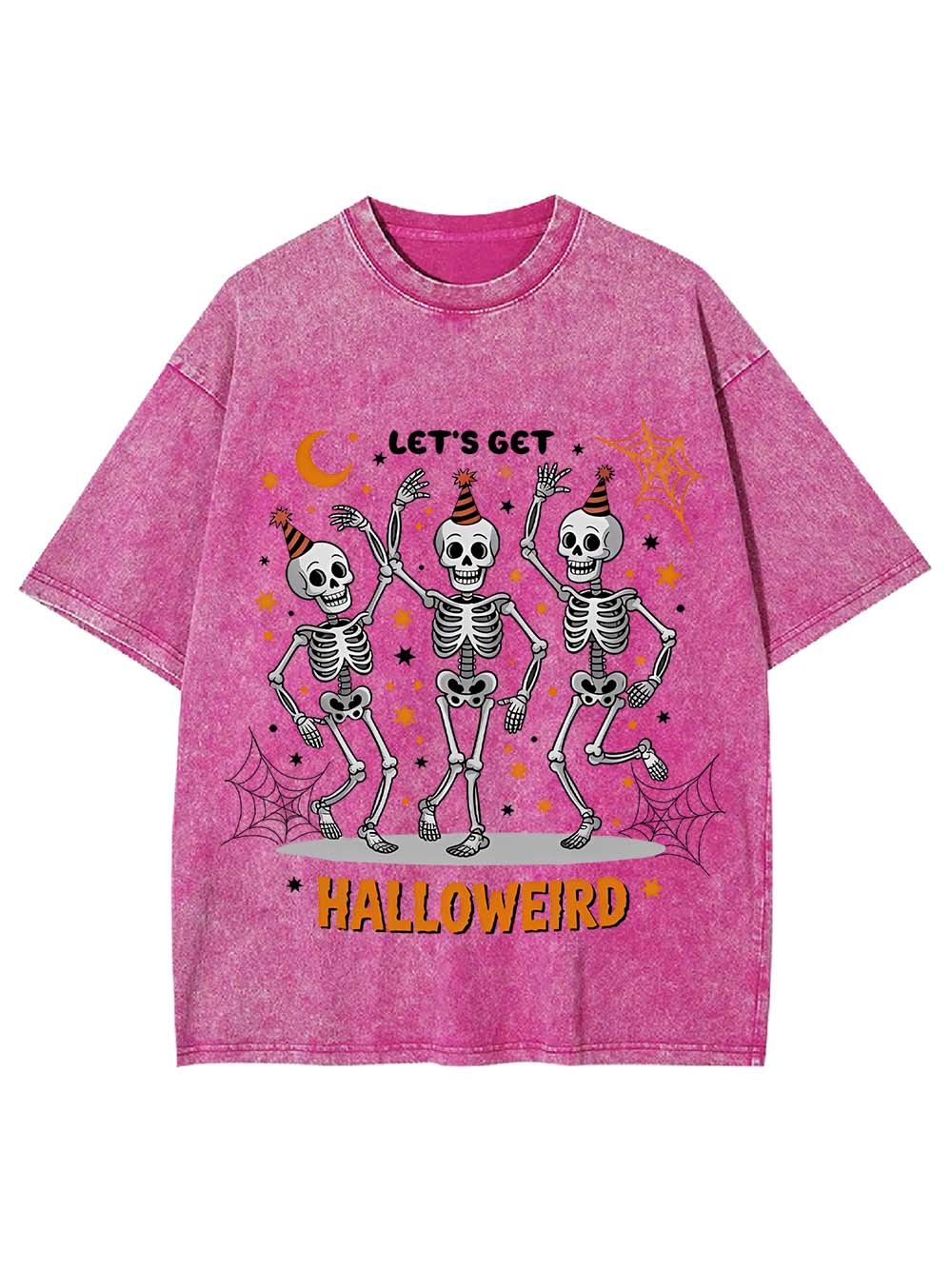 Let's Go Halloweird Washed Tshirt