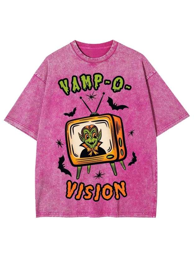 Vamp-i-Vision Washed Tshirt