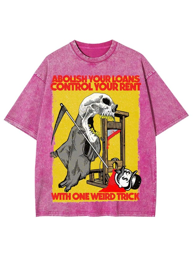 One Weird Trick for Revolution Washed Tshirt