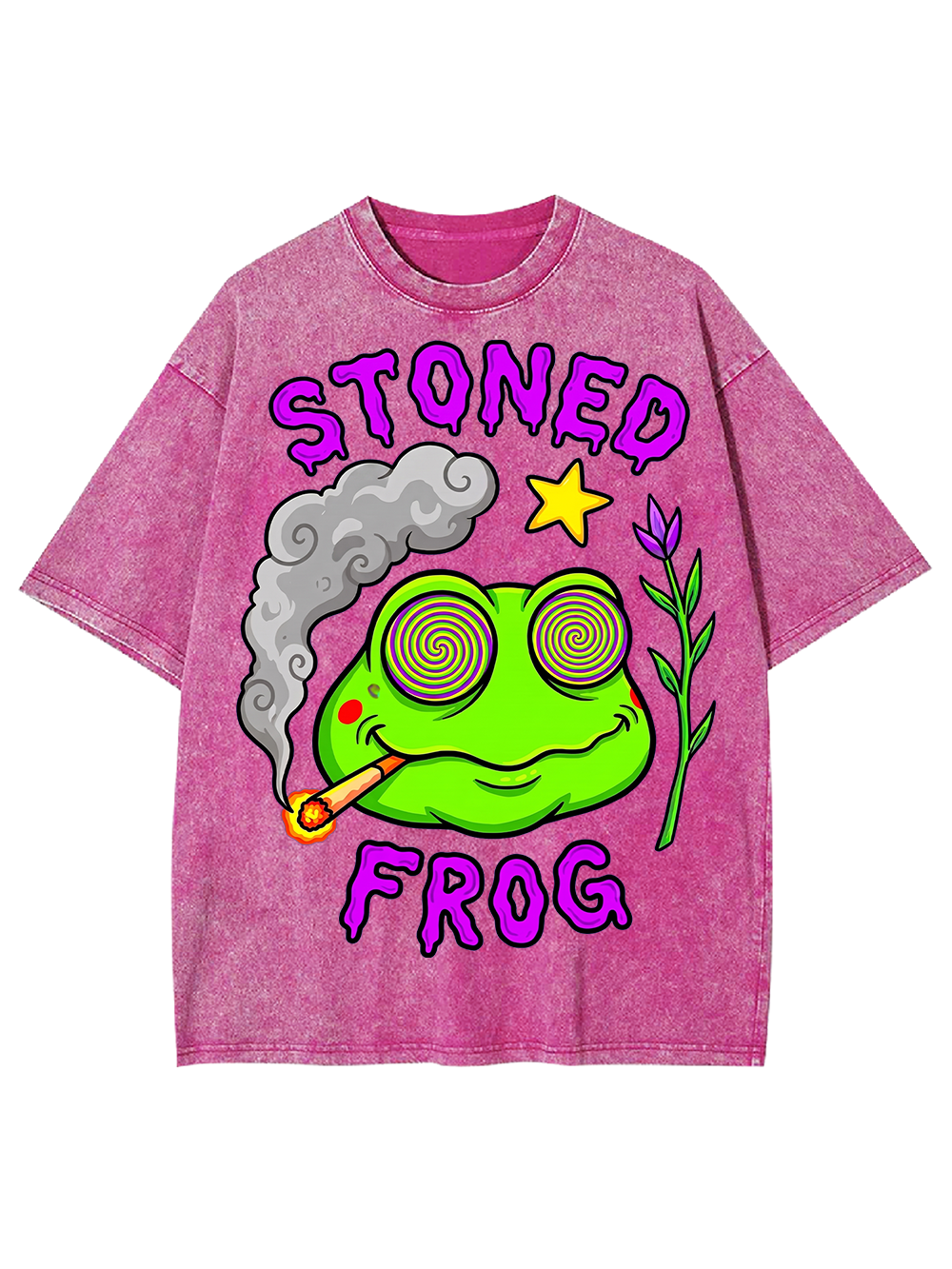 STONED FROG AAA WASHED TSHIRT