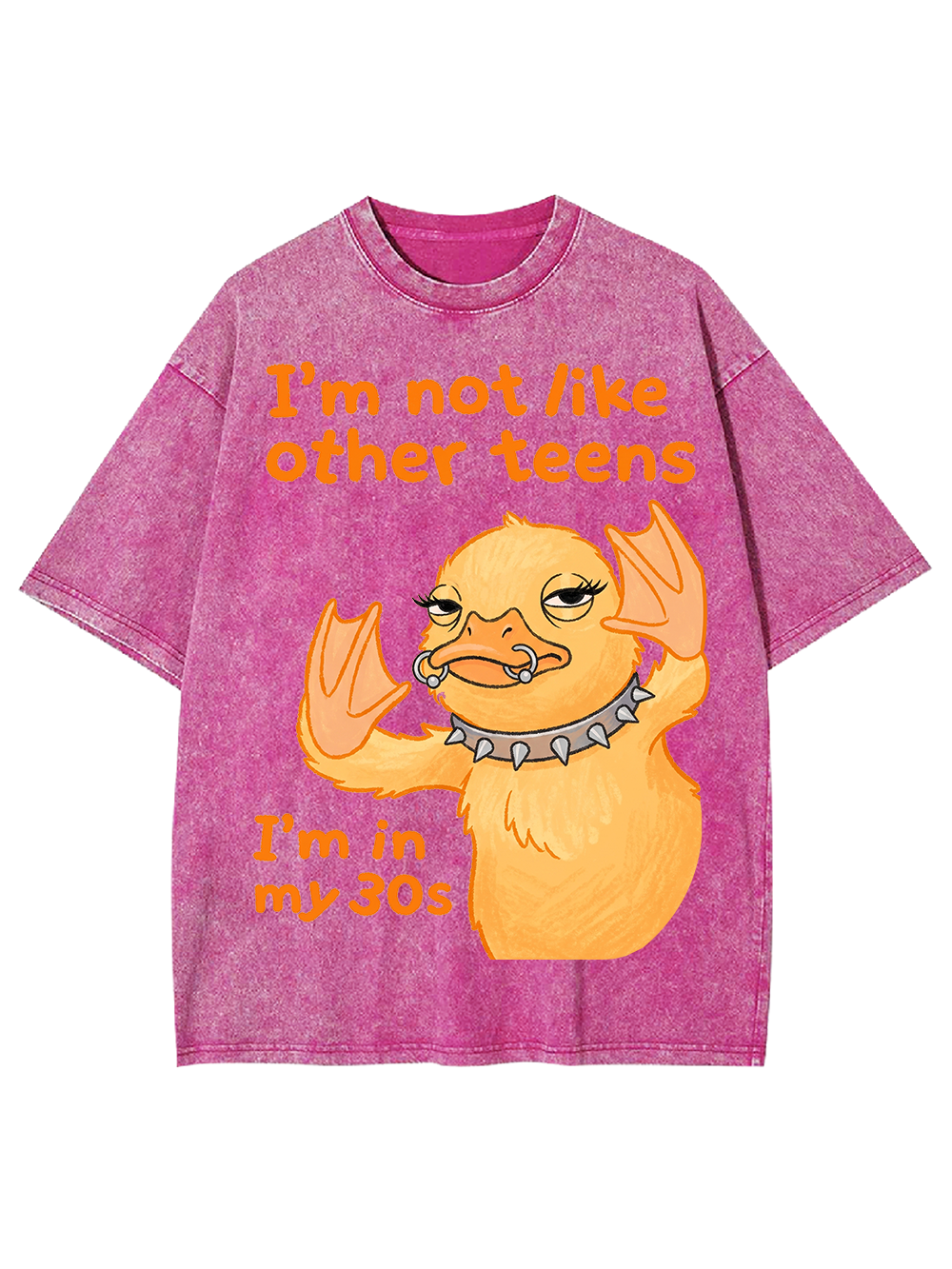 DUCK THIRTIES AAA WASHED TSHIRT
