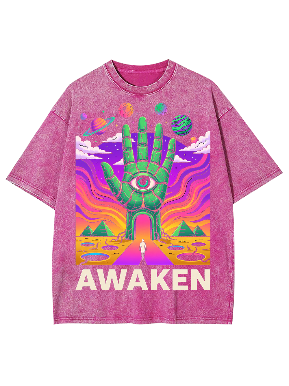 COSMIC AWAKENING AAA WASHED TSHIRT