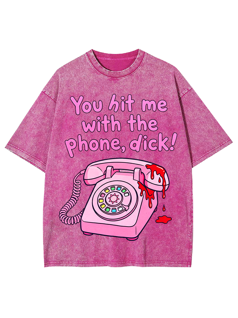 BLOODY CALL AAA WASHED TSHIRT