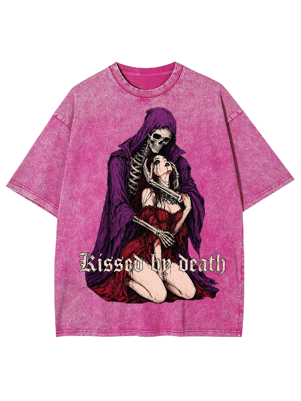 DEATH’S KISS AAA WASHED TSHIRT