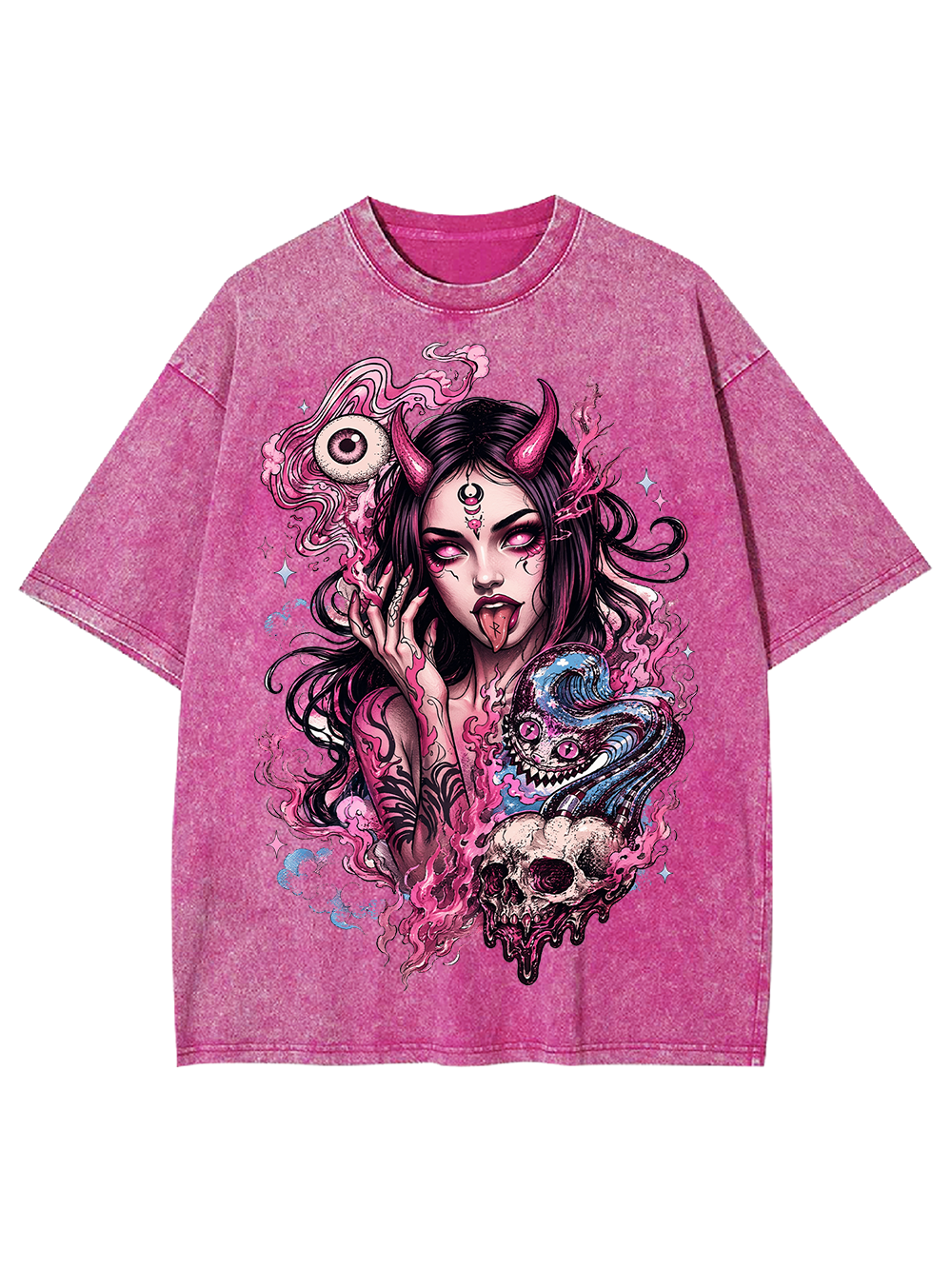 DEMON MUSE AAA WASHED TSHIRT