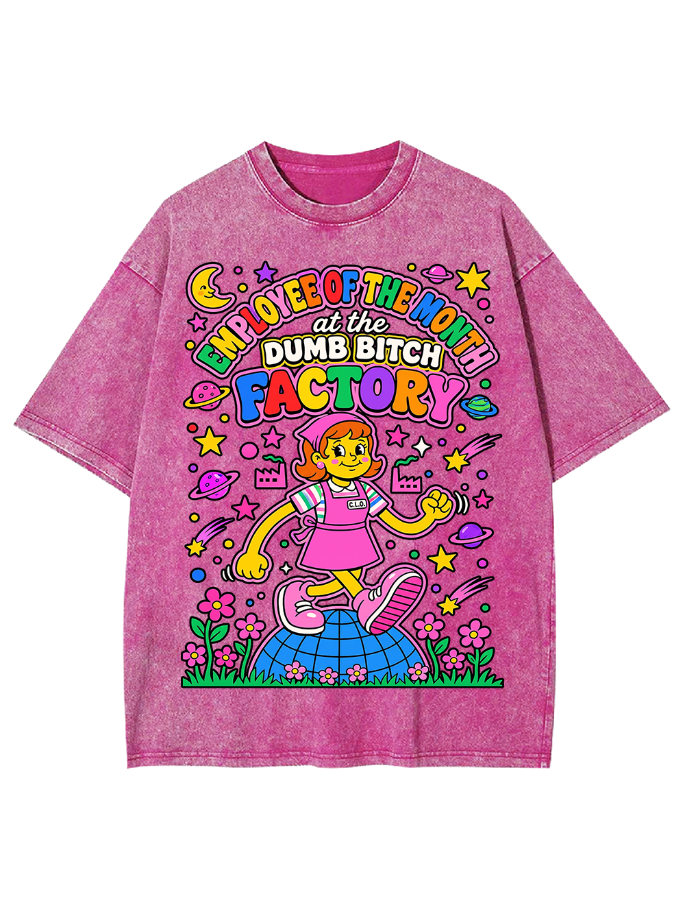 RED GAG AAA WASHED TSHIRT