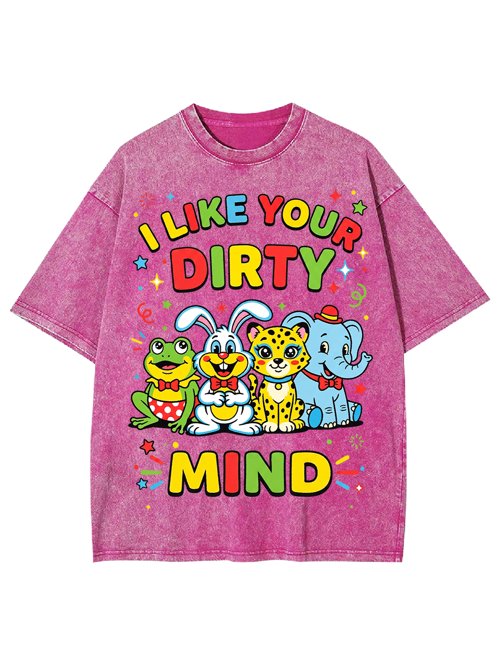 CUTE DIRTY MIND AAA WASHED TSHIRT