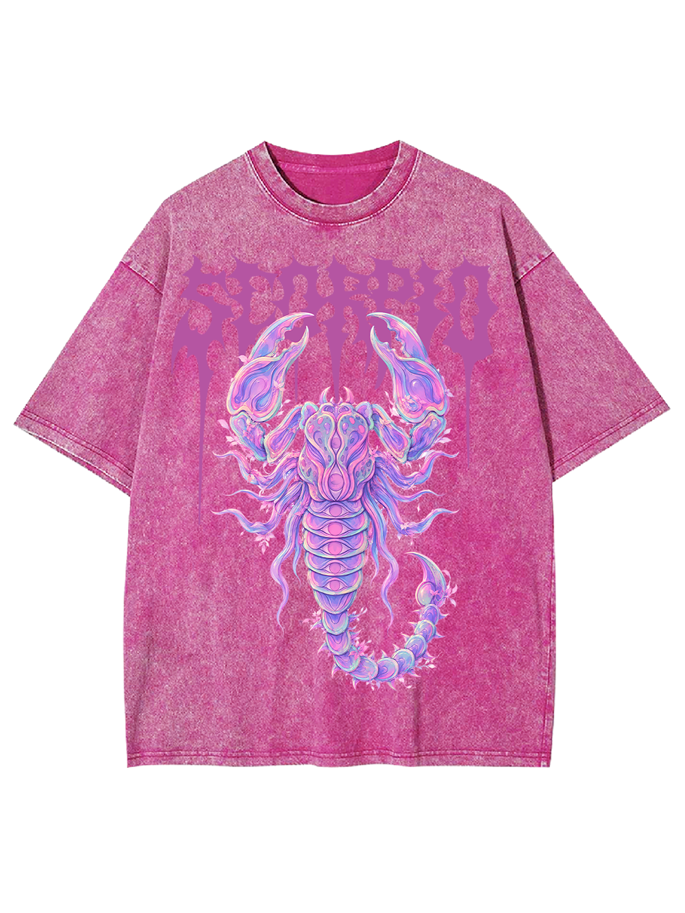 SCORPIO ZODIAC AAA WASHED TSHIRT