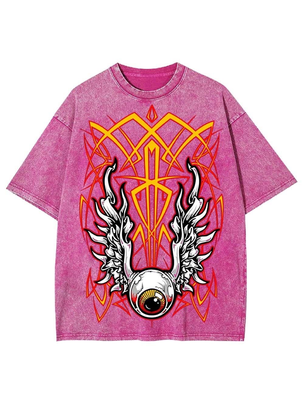 Winged Eye Emblem Washed Tshirt
