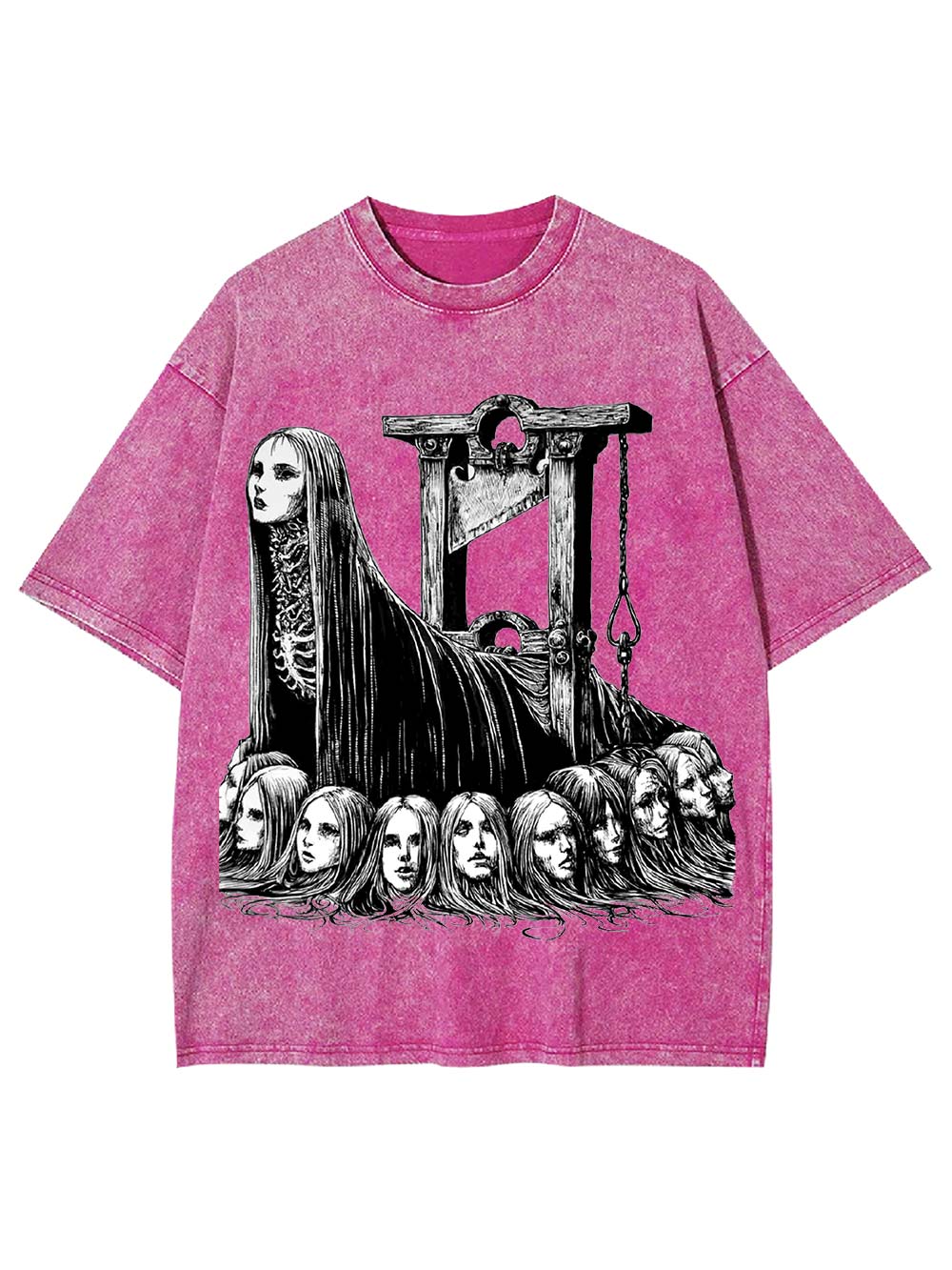 Guillotine Goddess Washed Tshirt