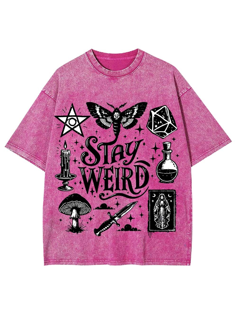 Mystic Vibes Washed Tshirt