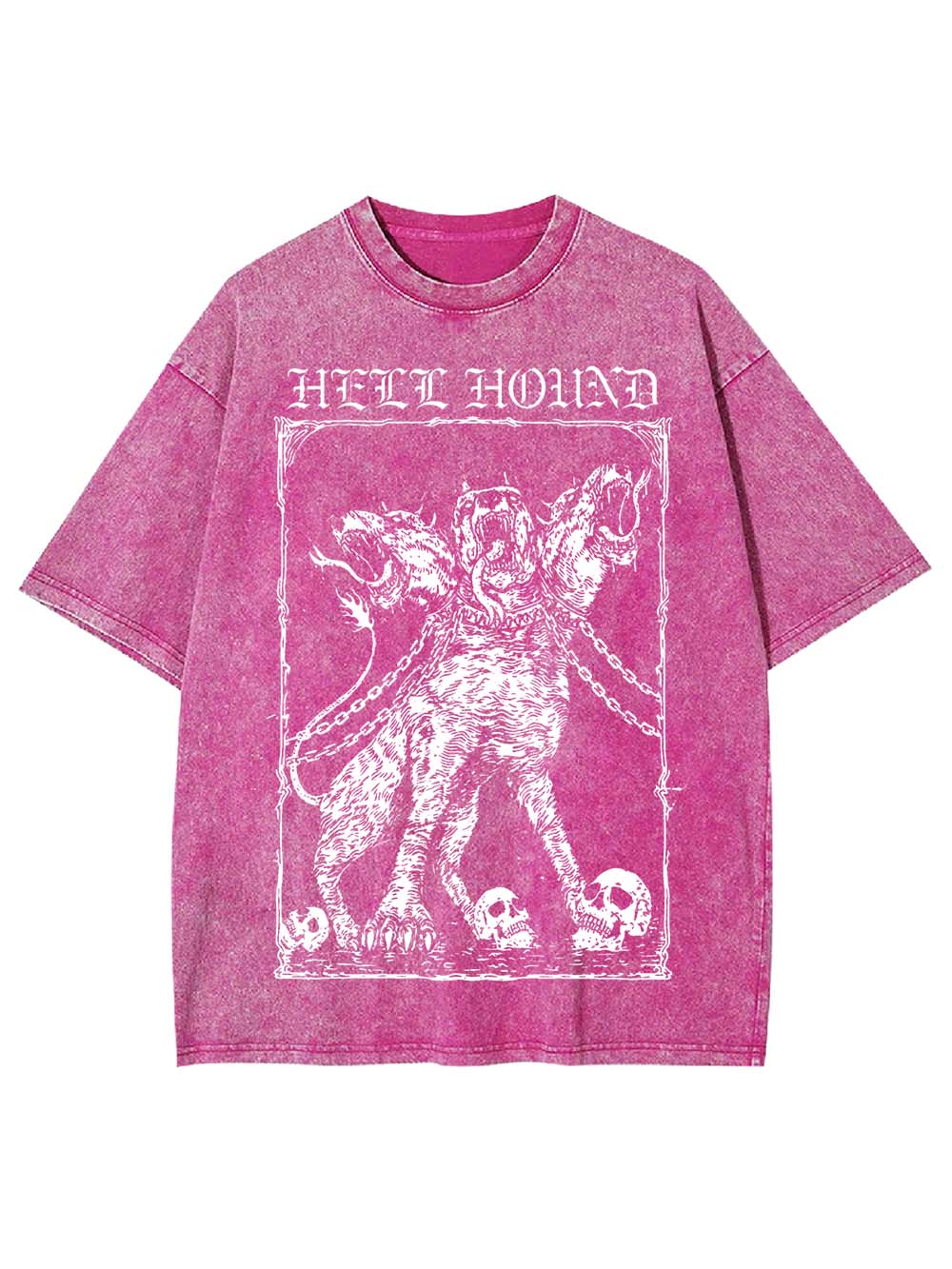 The Cerberus Unleashed Washed Tshirt