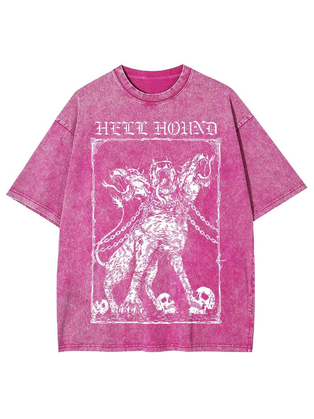 The Cerberus Unleashed Washed Tshirt
