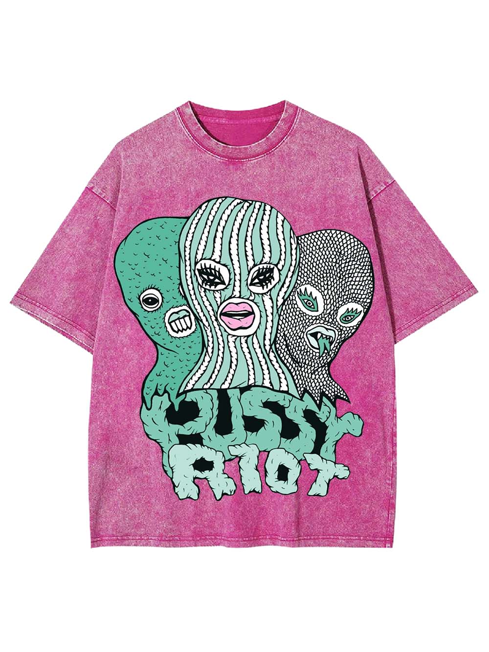 PUSSY RIOT WASHED TSHIRT