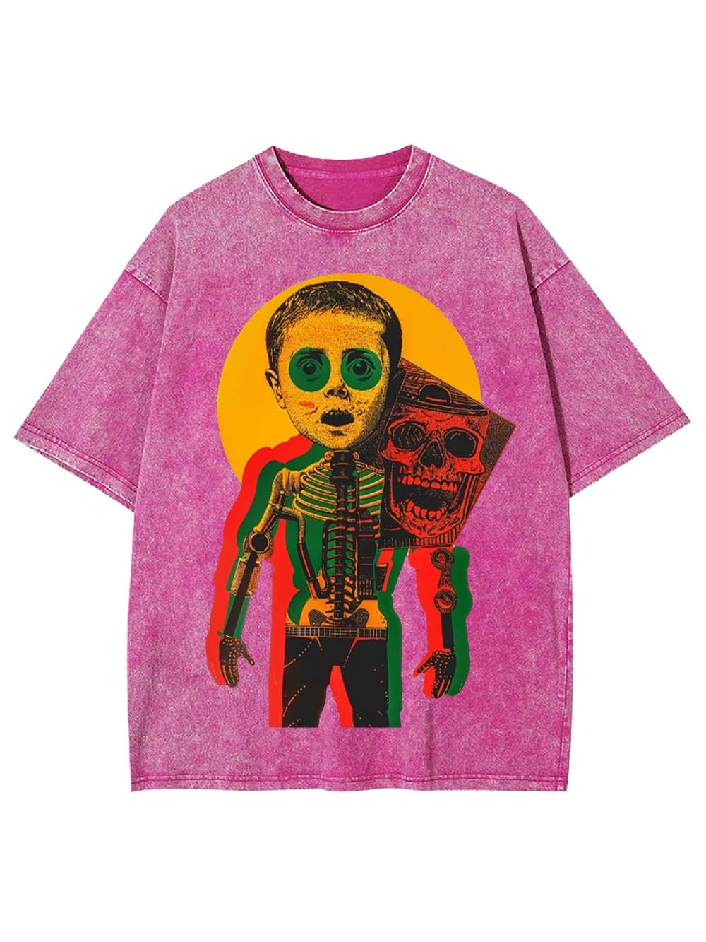 Mechanical Body Washed Tshirt