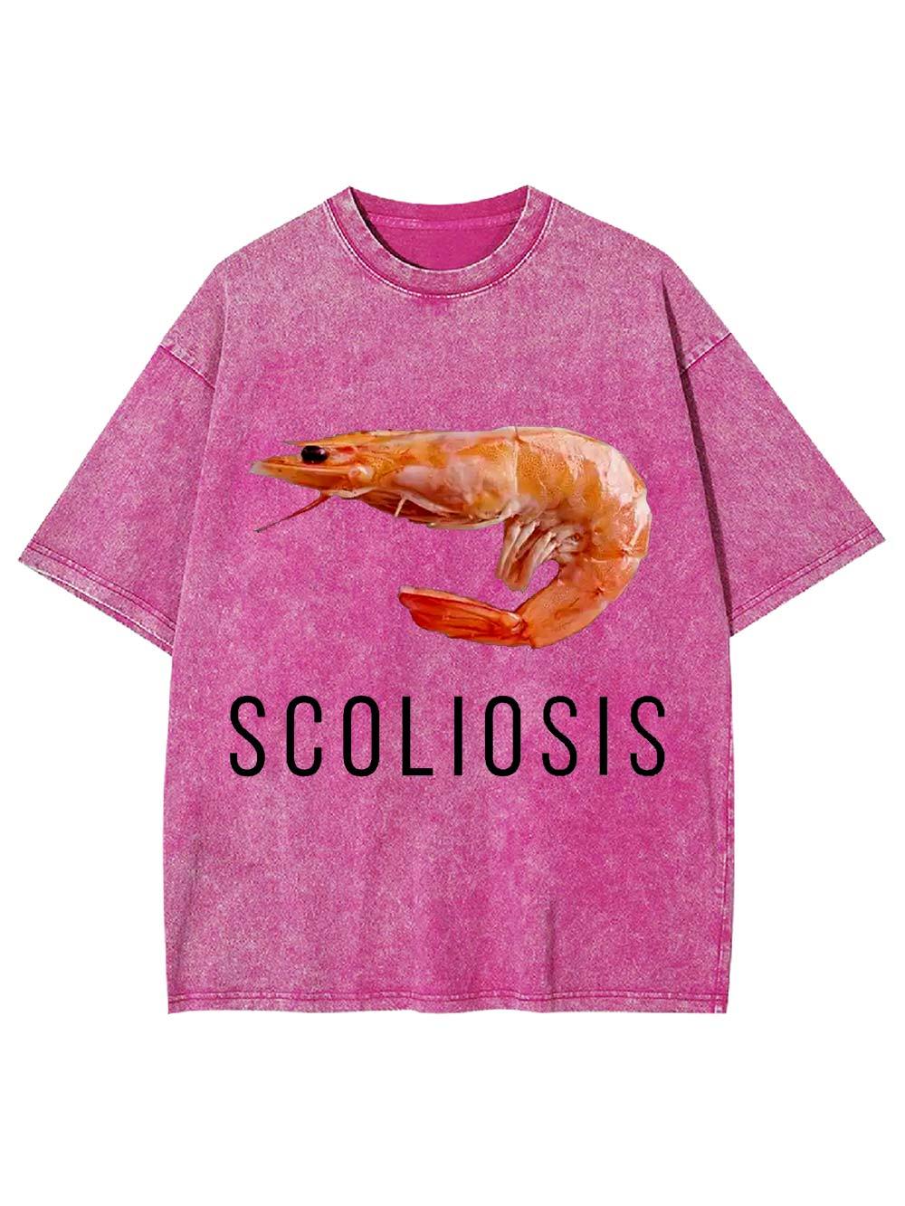 Scoliosis Washed Tshirt