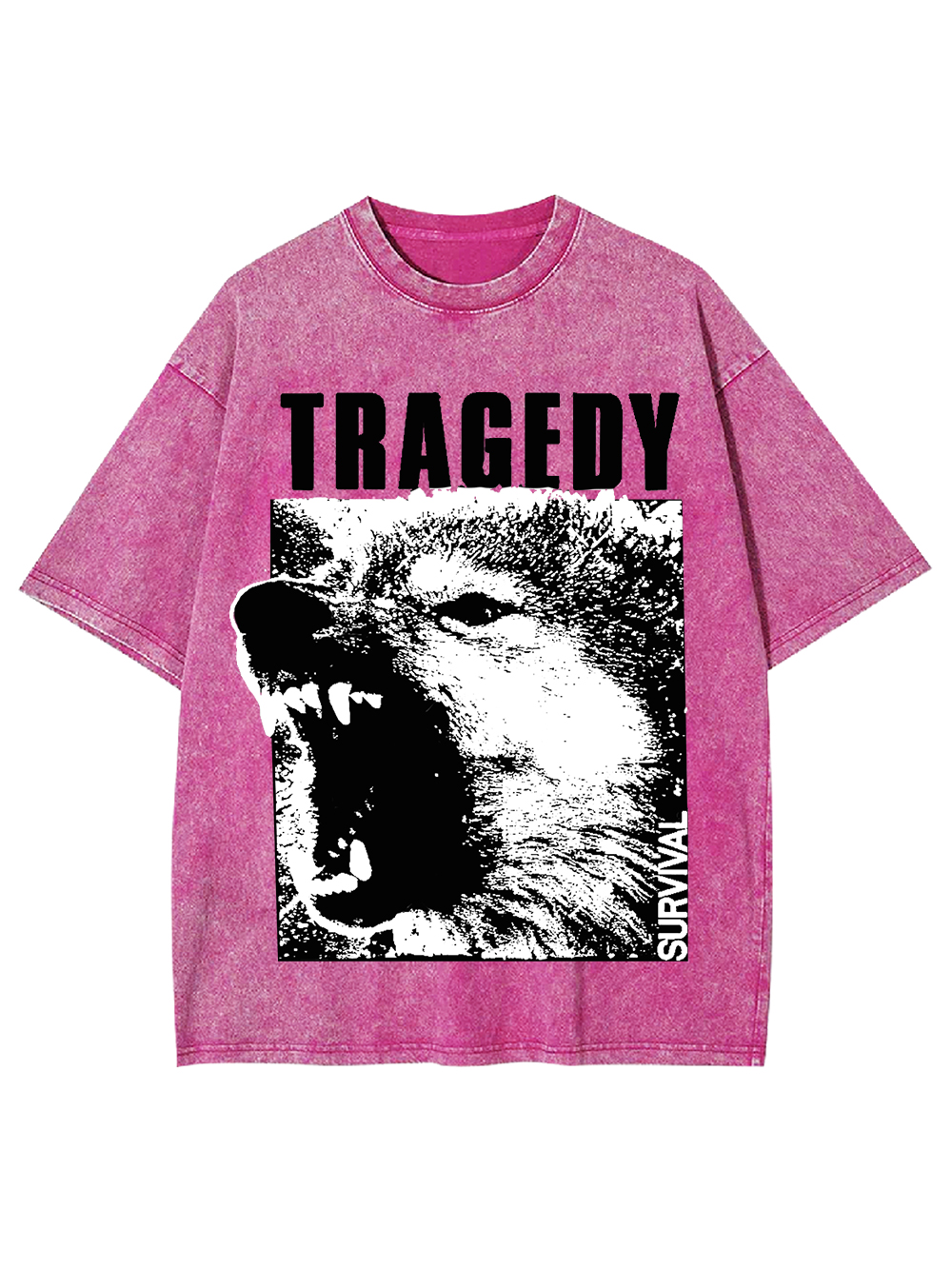 Tragedy Survival Washed Tshirt