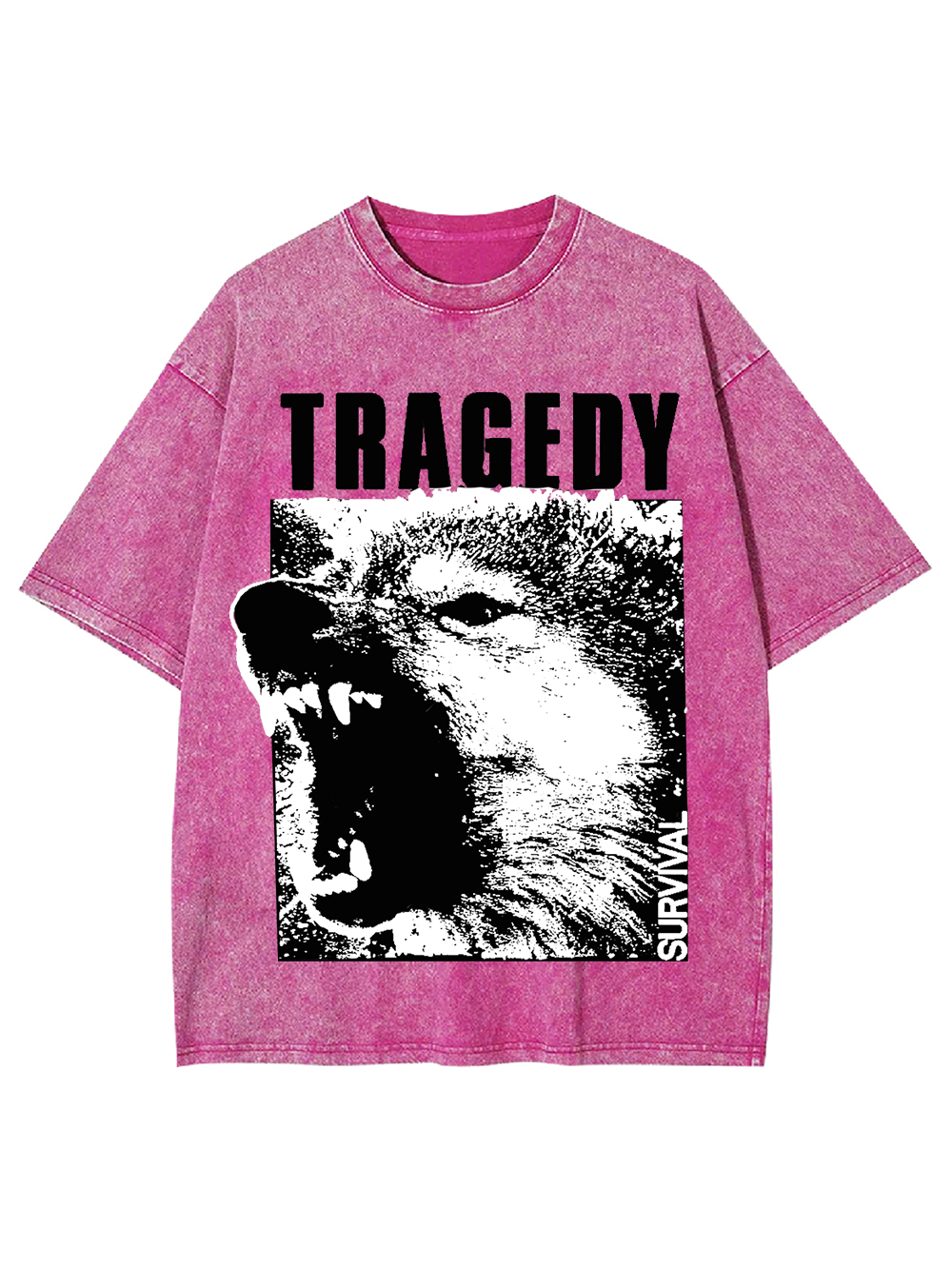 Tragedy Survival Washed Tshirt