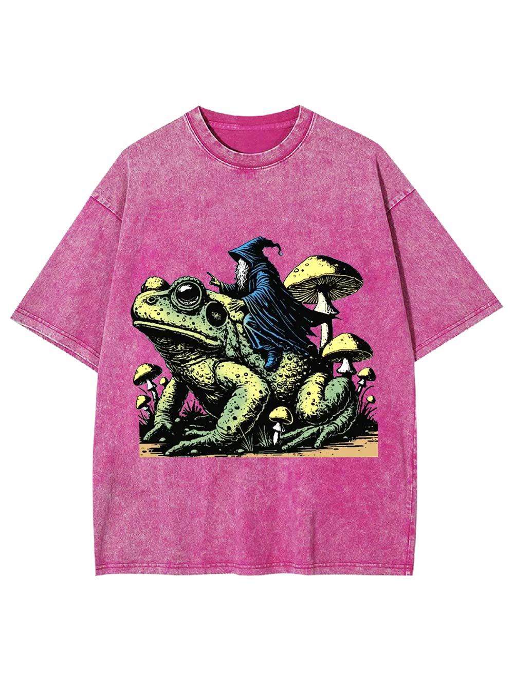 Wizard's Toad Ride Washed Tshirt