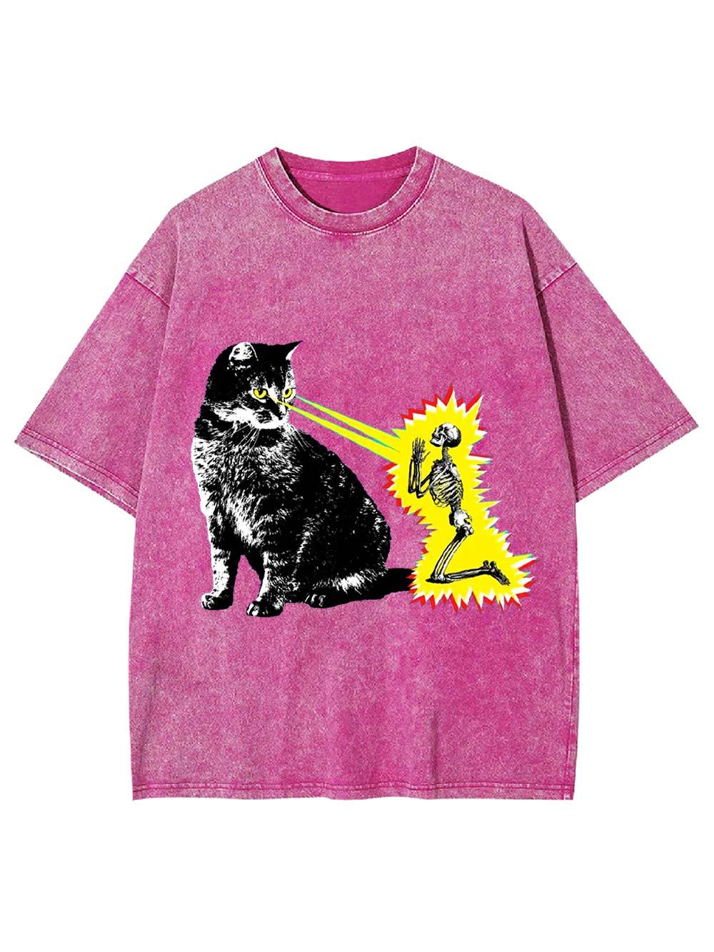 Feline Power Washed Tshirt