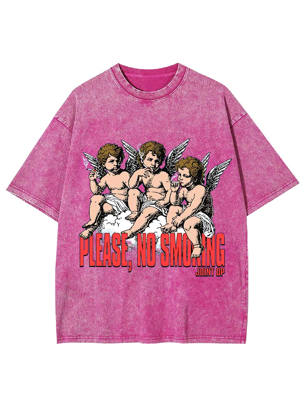 Please, No Smoking Washed Tshirt