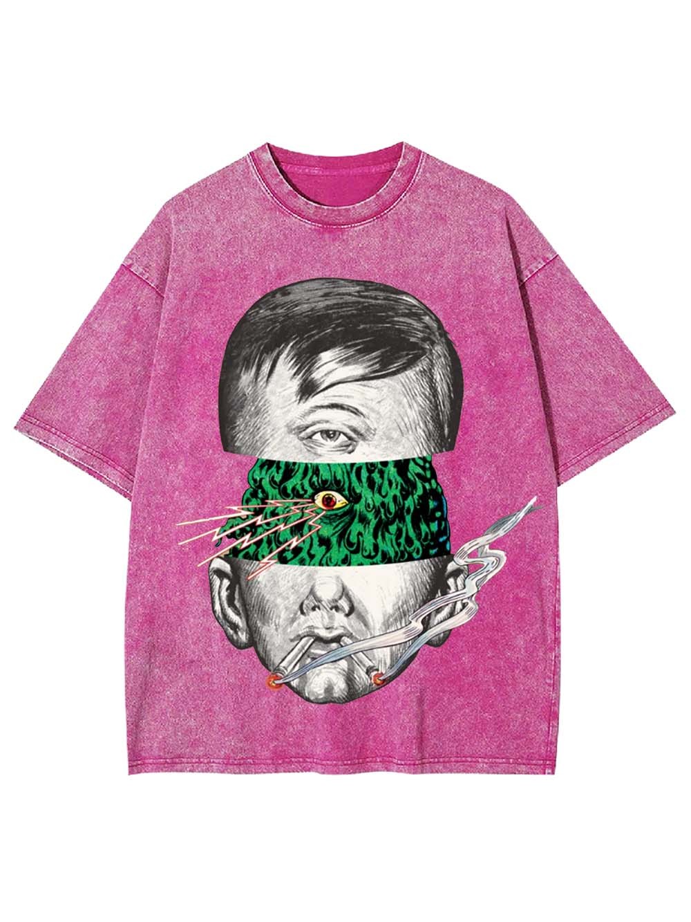 Fractured Perception Washed Tshirt