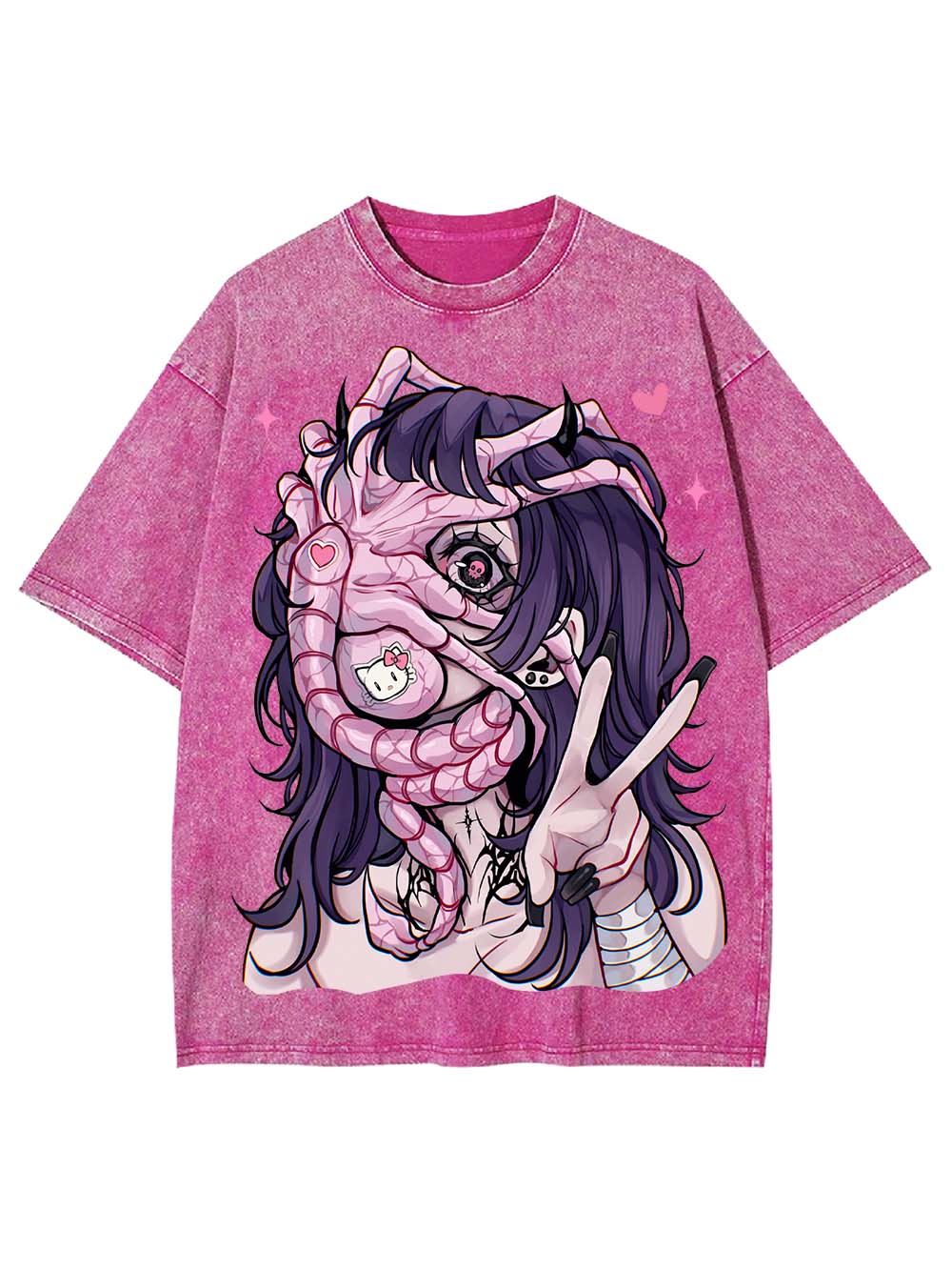 TWISTED WASHED TSHIRT