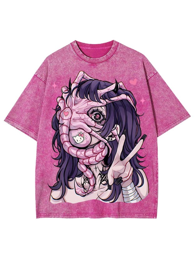 TWISTED WASHED TSHIRT