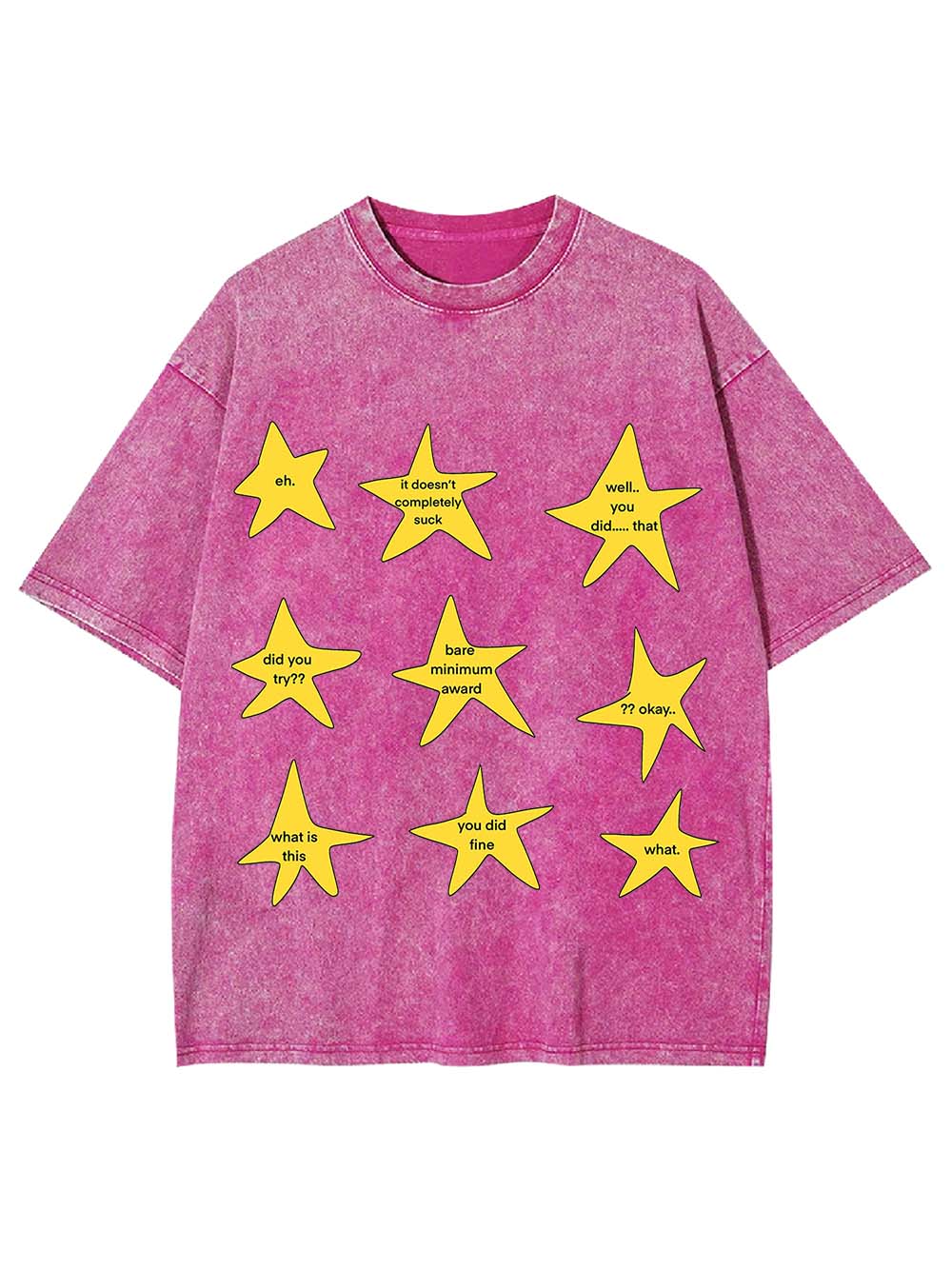 Snarky Gold Star Awards Washed Tshirt