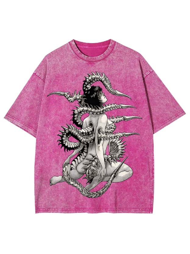 Entwined Abyss Washed Tshirt