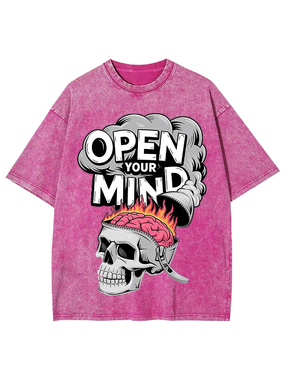OPEN YOUR MIND WASHED TSHIRT