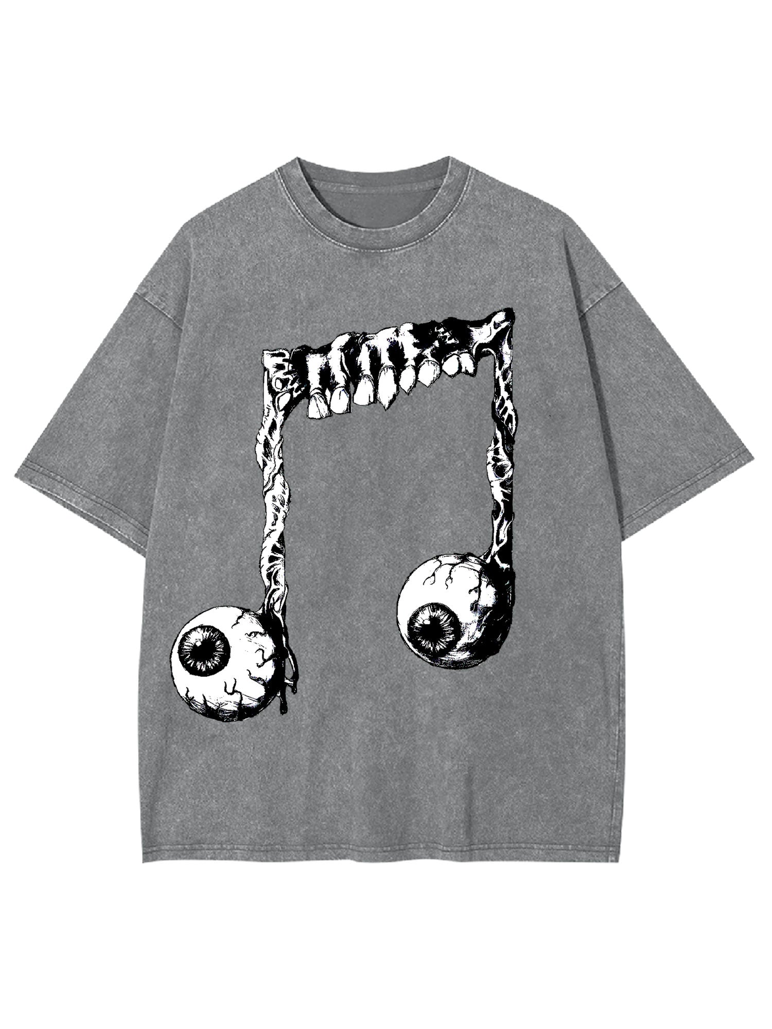 Musical Notes Washed Tshirt