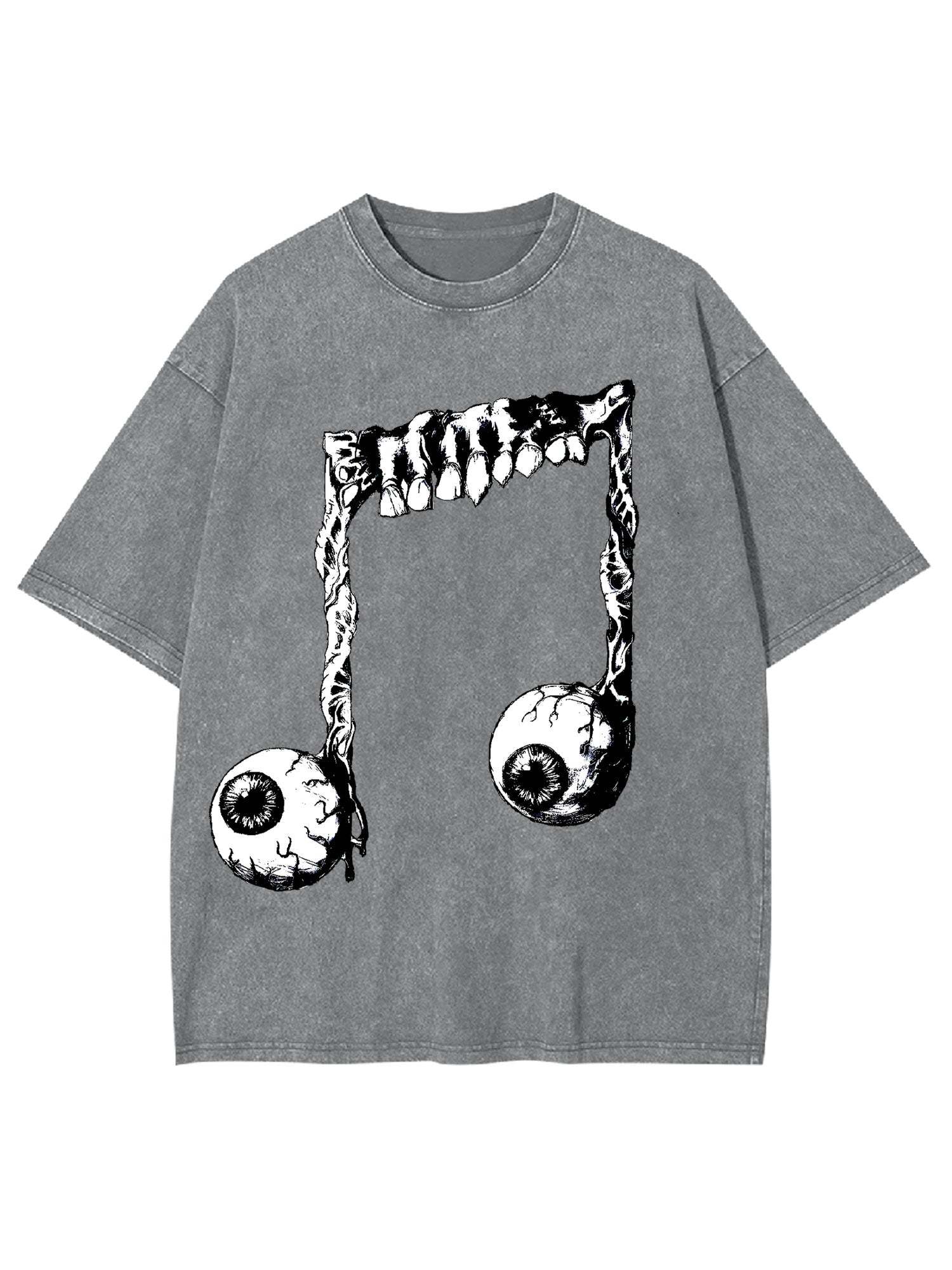 Musical Notes Washed Tshirt