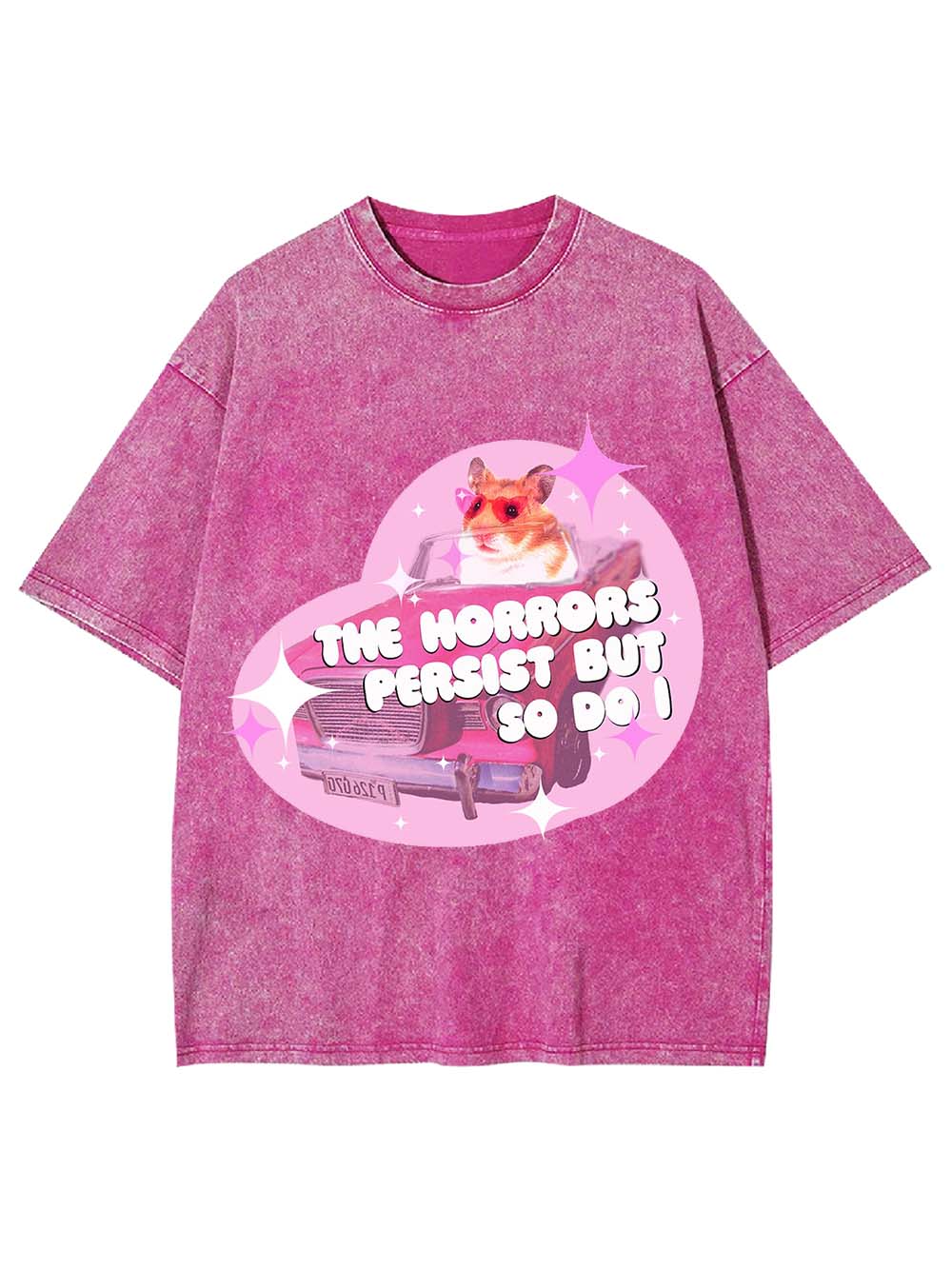 The Horrors Persist But So Do I Washed Tshirt