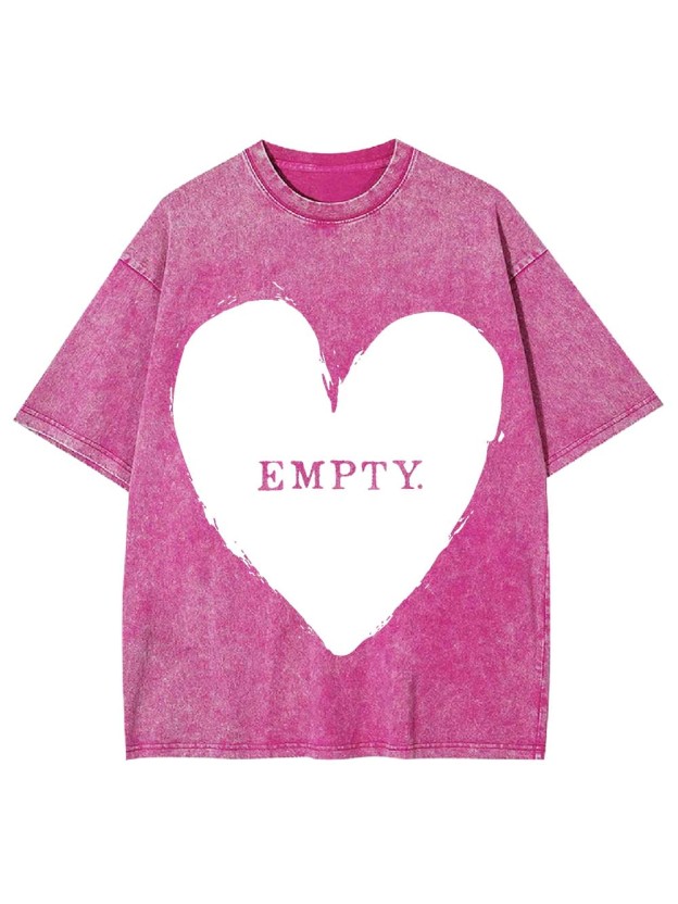 Empty Washed Tshirt