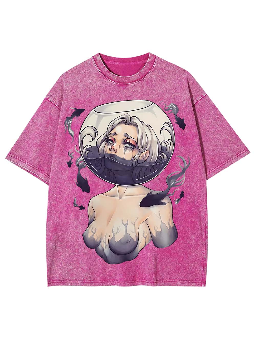 DROWNING IN SILENCE WASHED TSHIRT