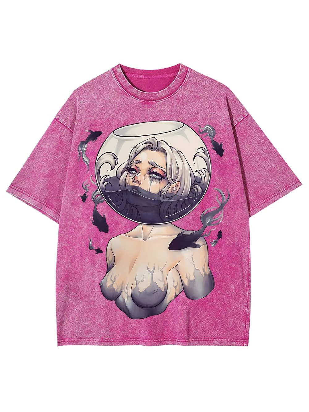 DROWNING IN SILENCE WASHED TSHIRT