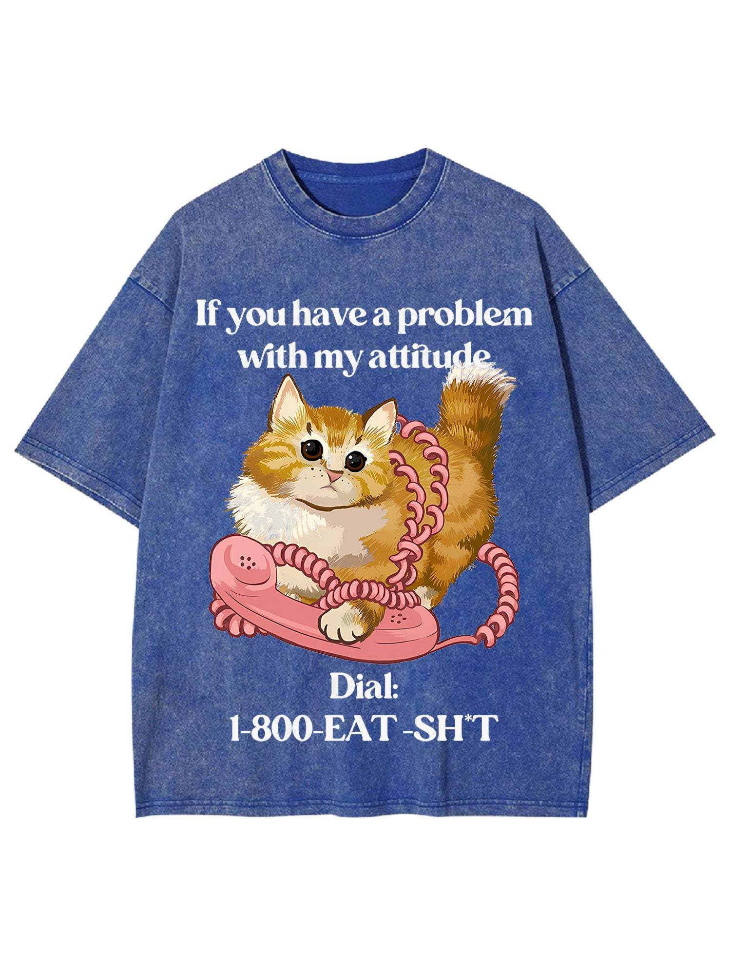 Call The Number Washed Tshirt
