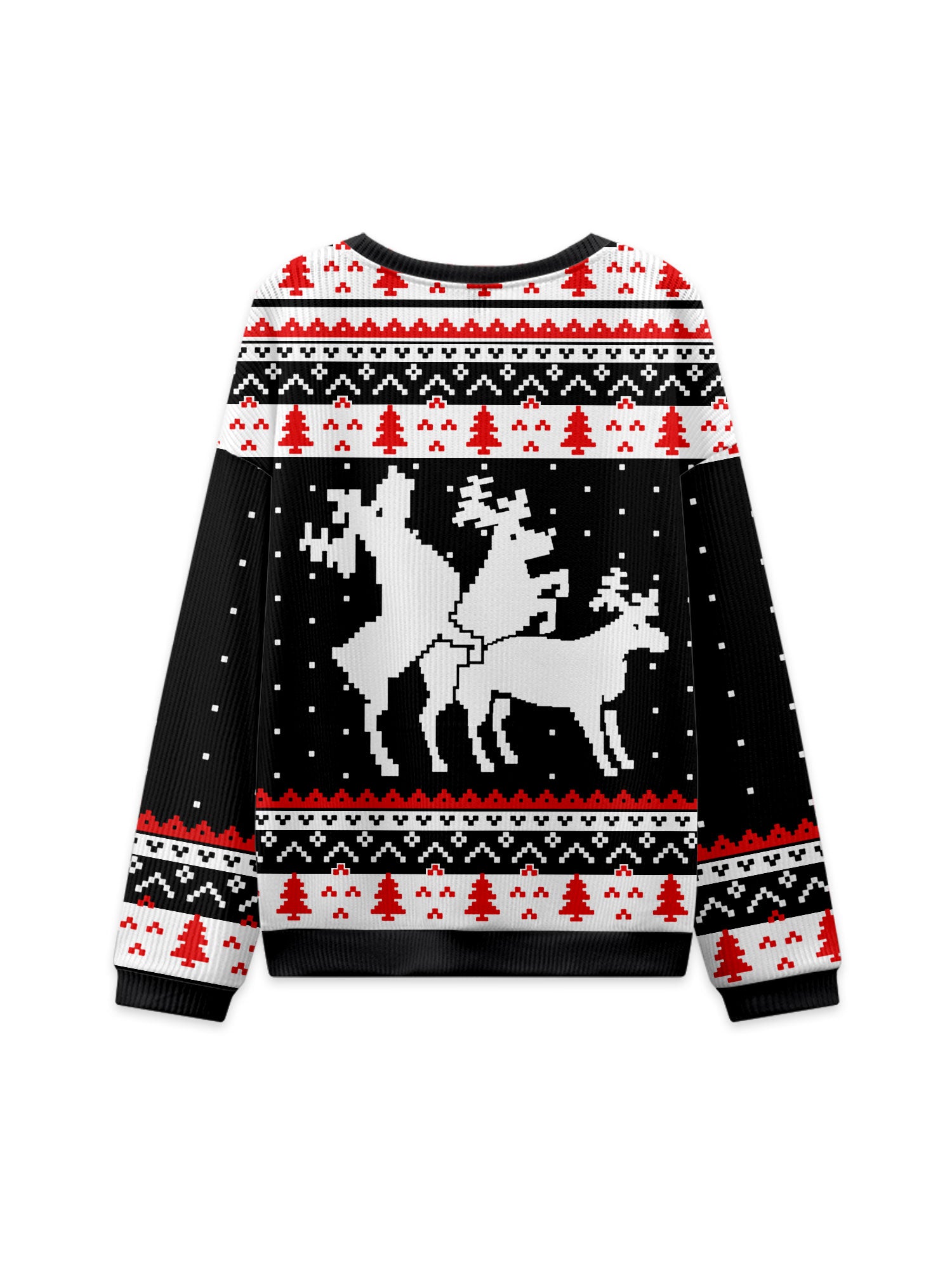 F*K ELK UGLY CHRISTMAS SWEATSHIRT