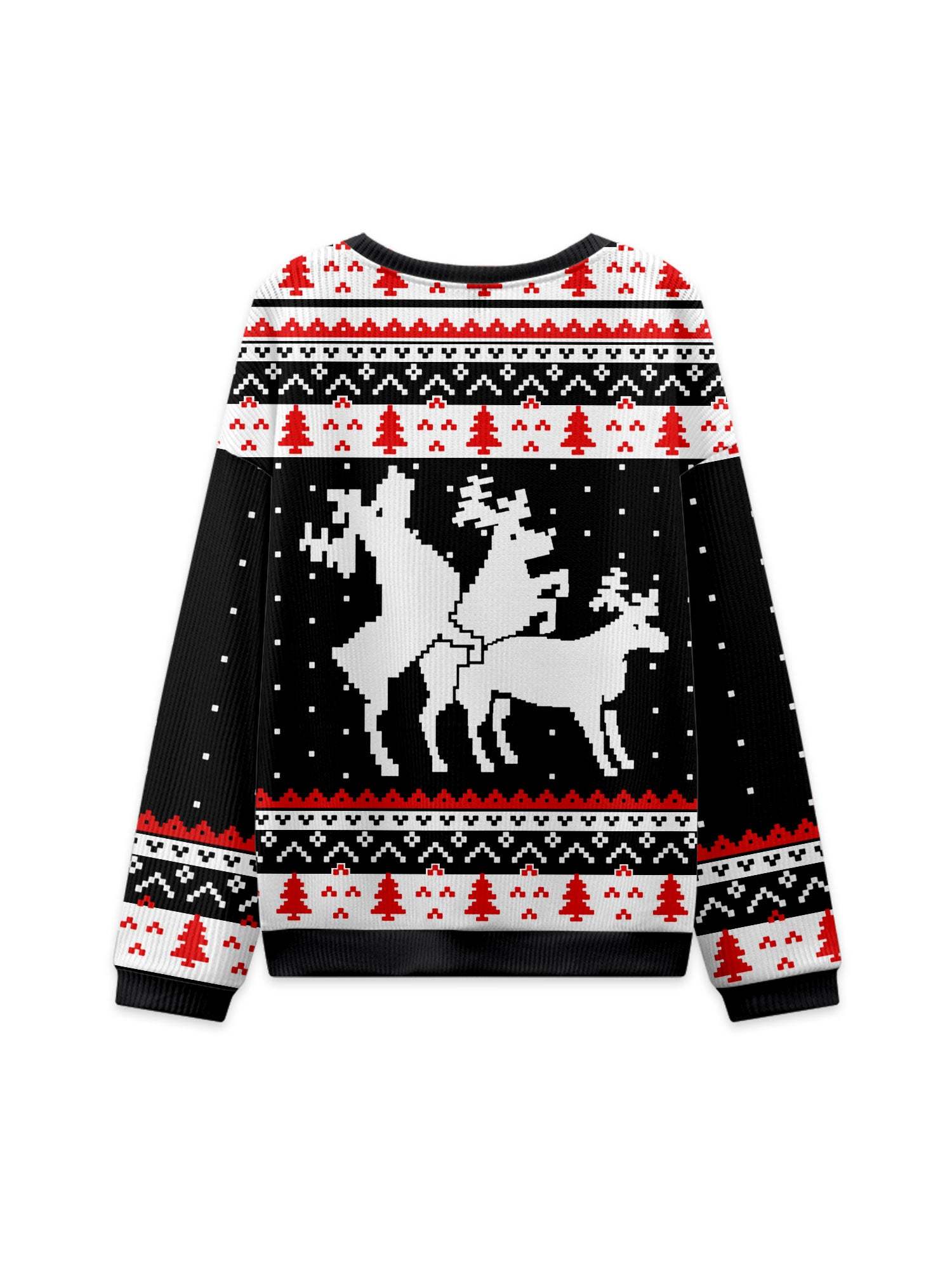 F*K ELK UGLY CHRISTMAS SWEATSHIRT